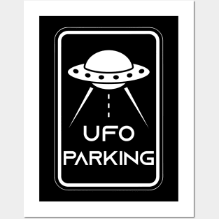 UFO Parking 2.0 Posters and Art